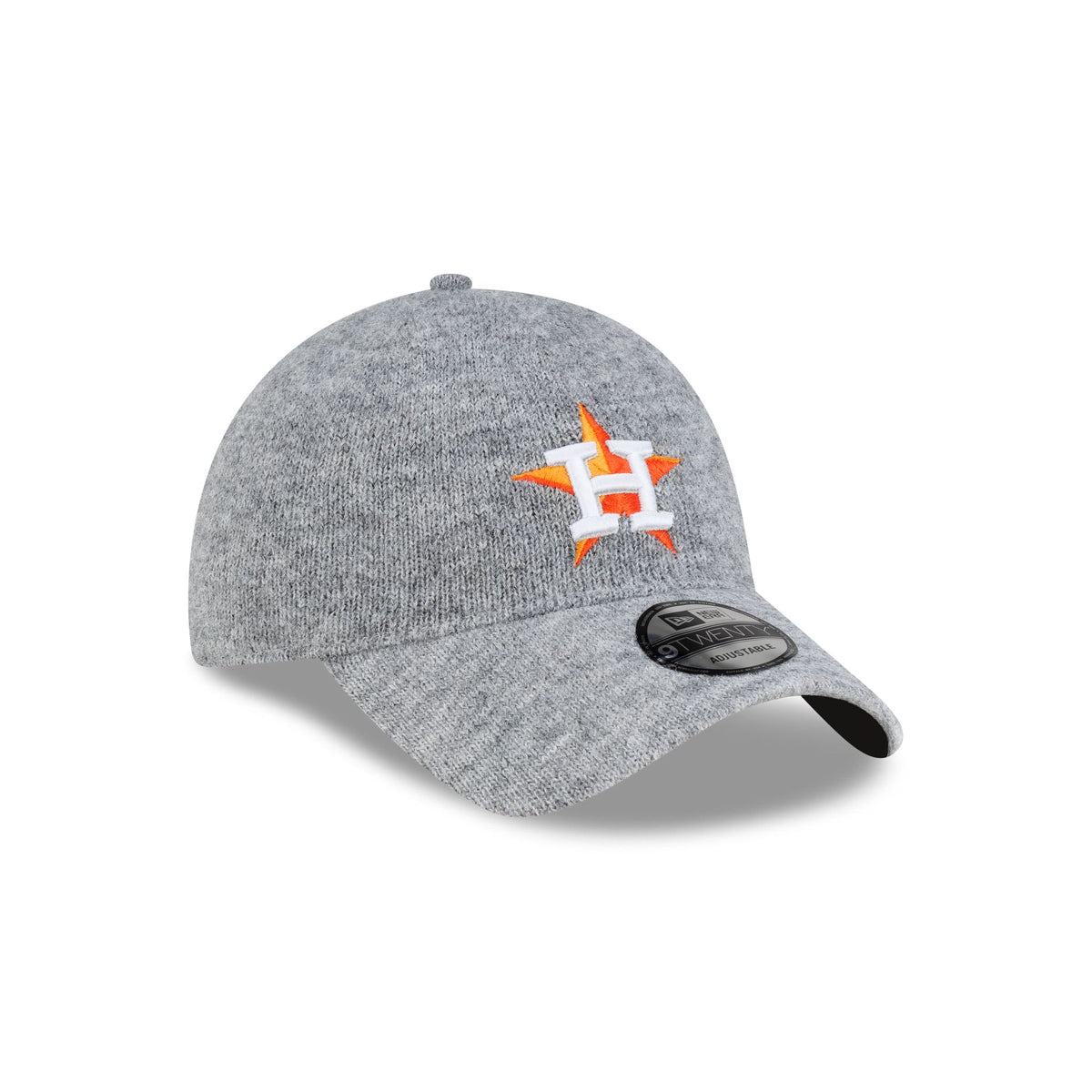 Houston Astros Gray Wool 9TWENTY Adjustable Hat