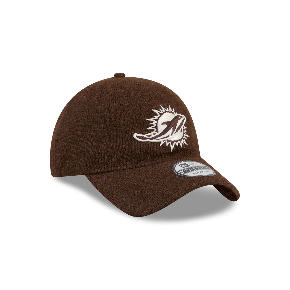 Miami Dolphins Wool Walnut 9TWENTY Adjustable Hat