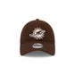 Miami Dolphins Wool Walnut 9TWENTY Adjustable Hat