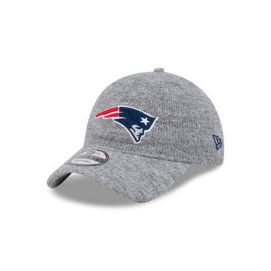 New England Patriots Gray Wool 9TWENTY Adjustable Hat
