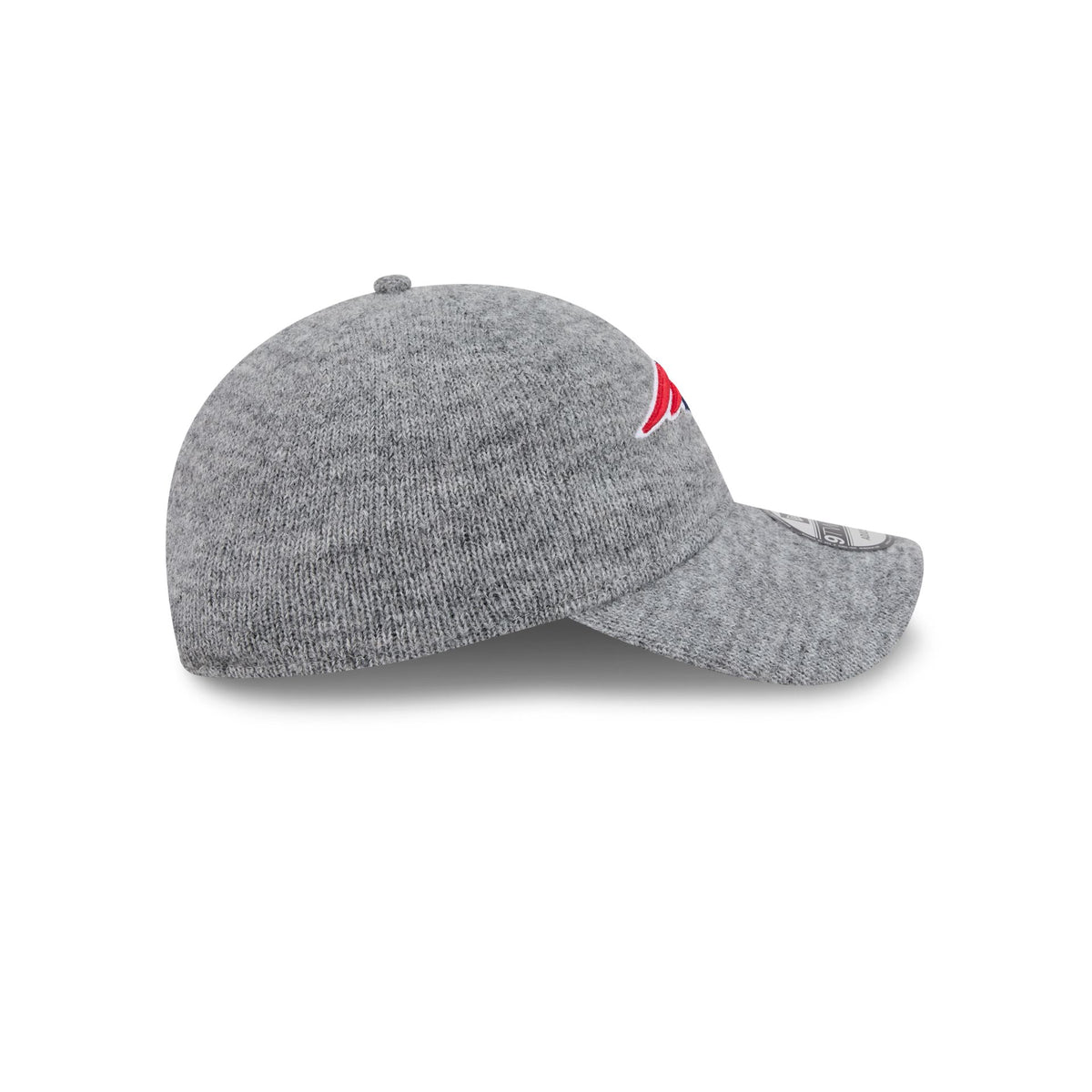 New England Patriots Gray Wool 9TWENTY Adjustable Hat