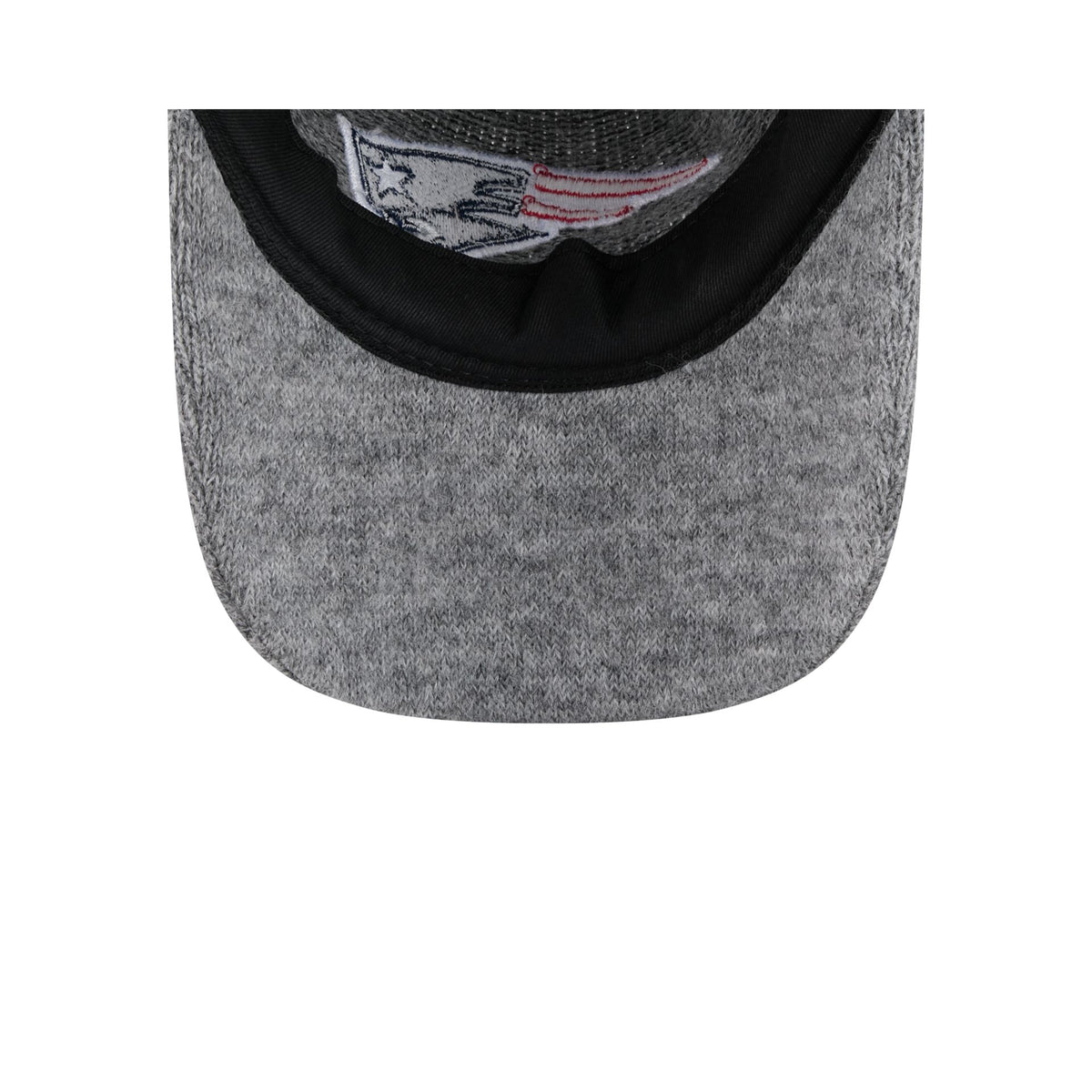 New England Patriots Gray Wool 9TWENTY Adjustable Hat