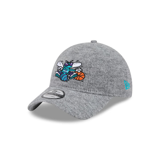 Charlotte Hornets Gray Wool 9TWENTY Adjustable Hat
