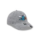 Charlotte Hornets Gray Wool 9TWENTY Adjustable Hat