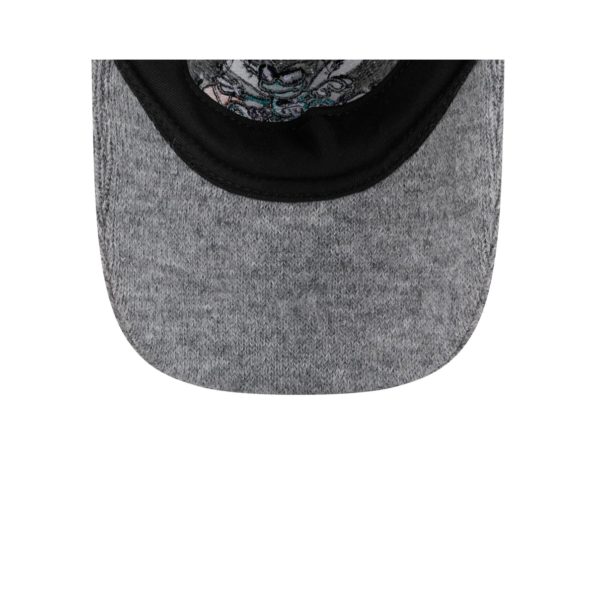 Charlotte Hornets Gray Wool 9TWENTY Adjustable Hat