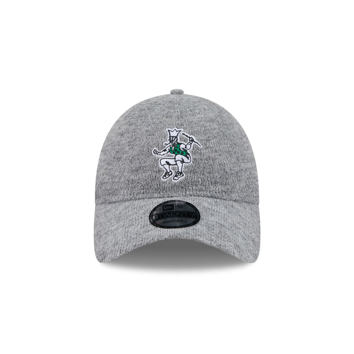 Boston Celtics Gray Wool 9TWENTY Adjustable Hat