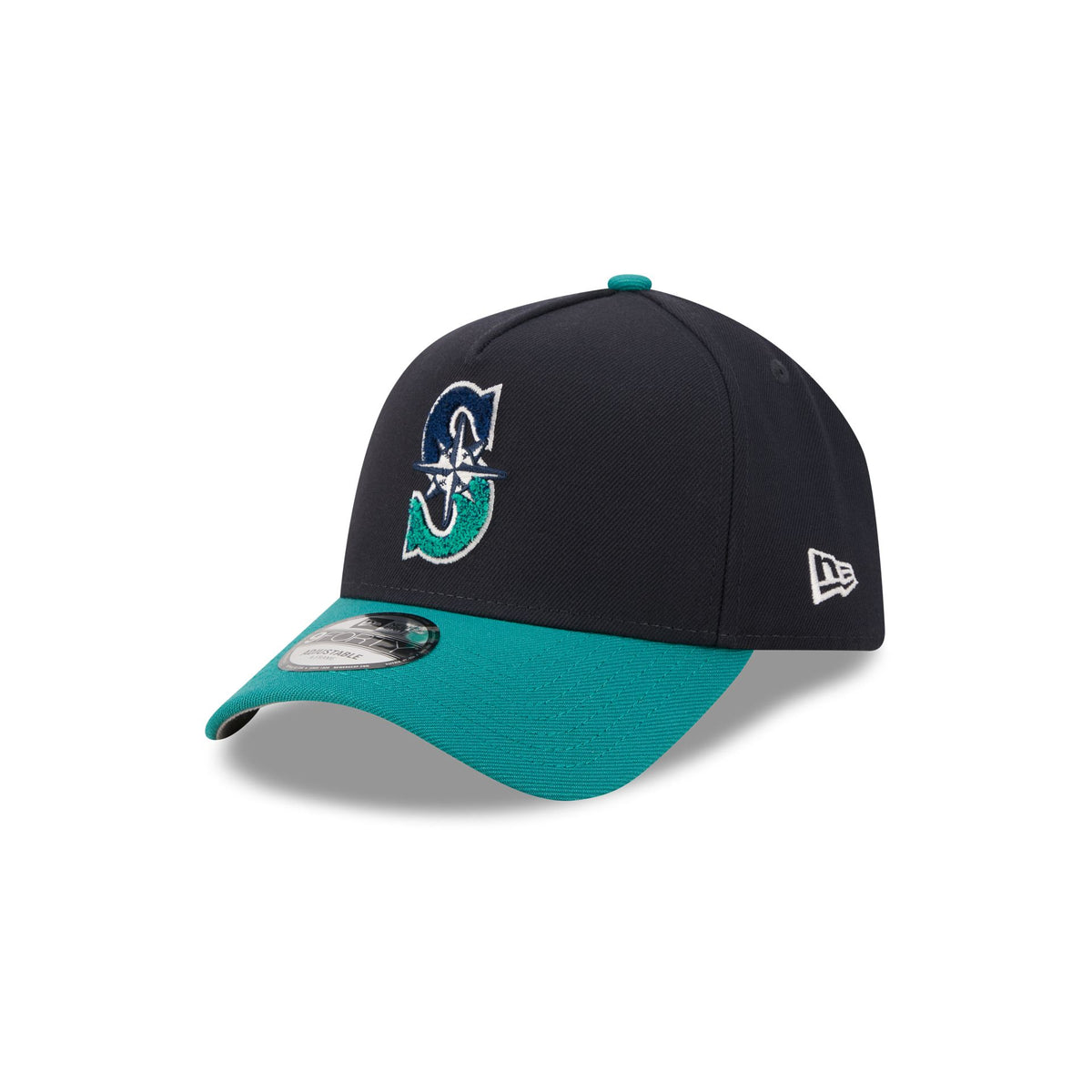 Seattle Mariners Fade Logo 9FORTY A-Frame Snapback Hat