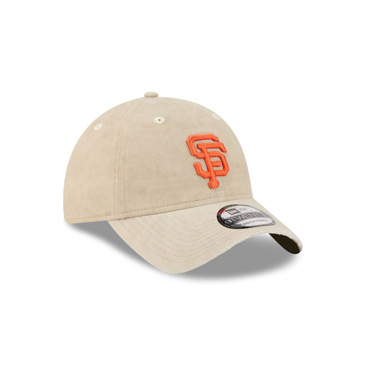 San Francisco Giants Washed Stone Cotton 9TWENTY Adjustable Hat