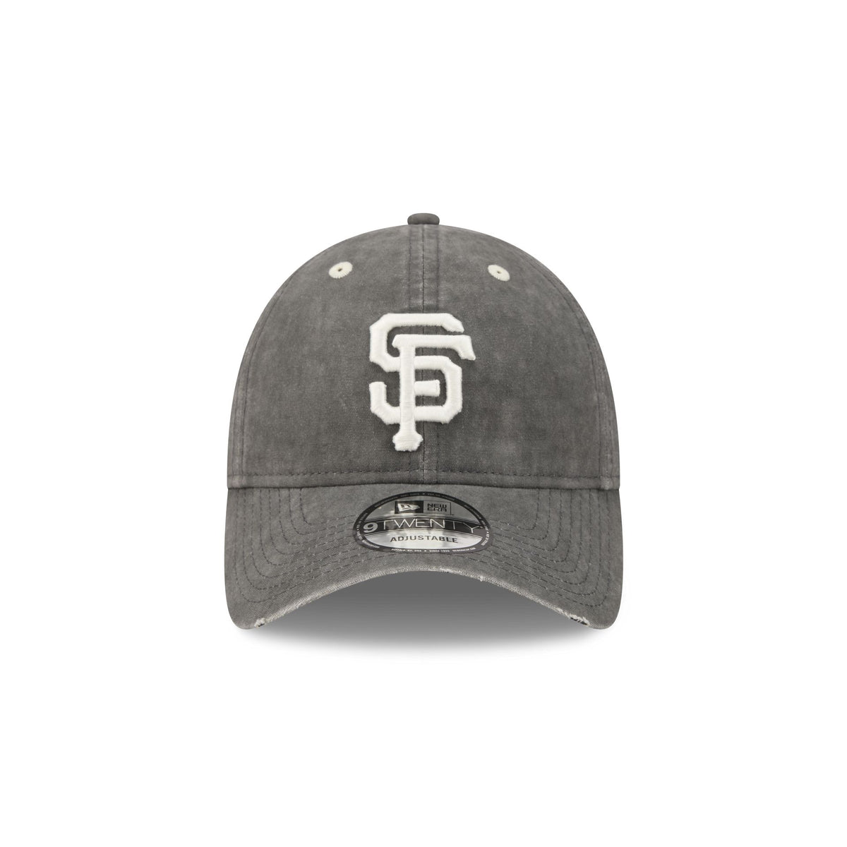 San Francisco Giants Washed Black Cotton 9TWENTY Adjustable Hat