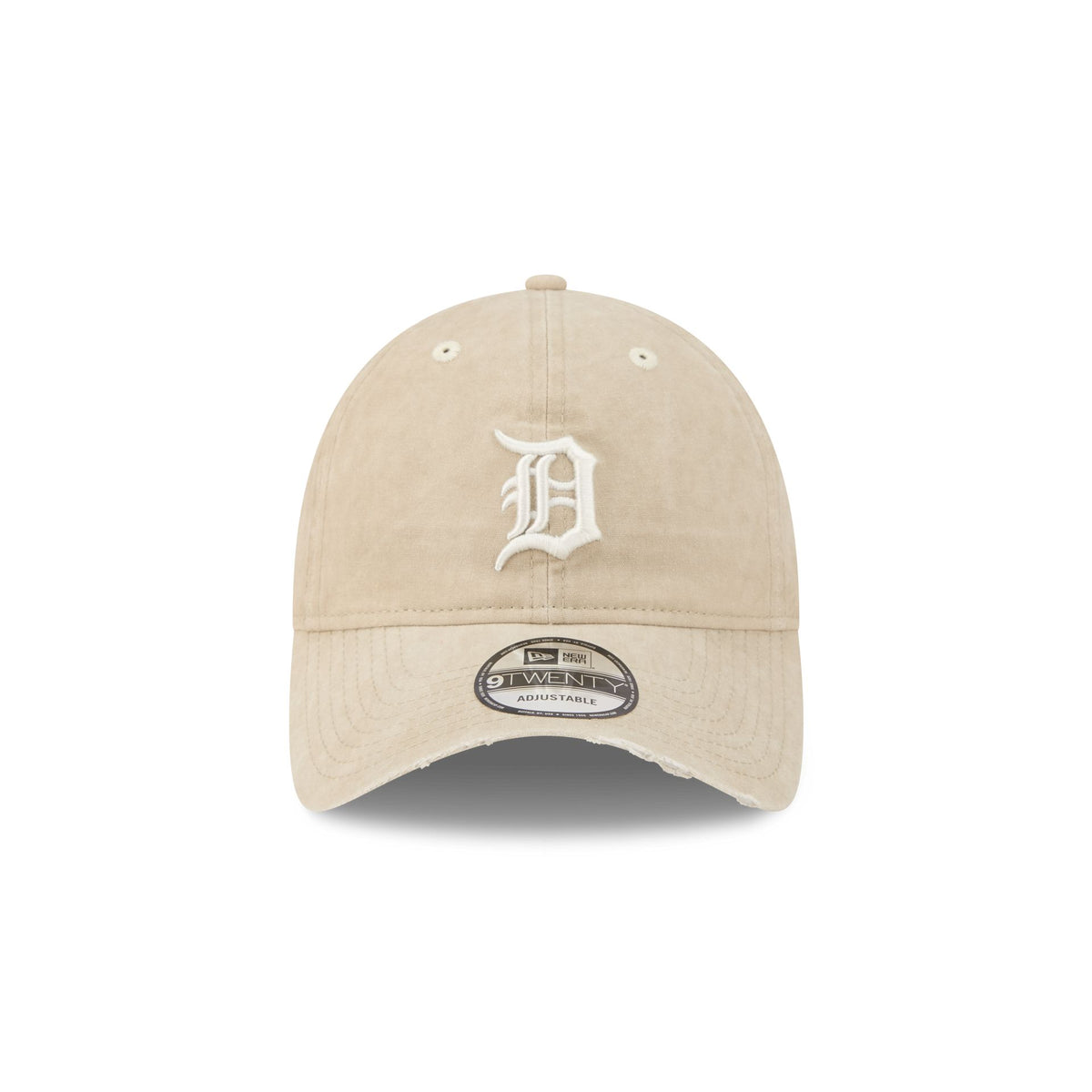 Detroit Tigers Washed Stone Cotton 9TWENTY Adjustable Hat