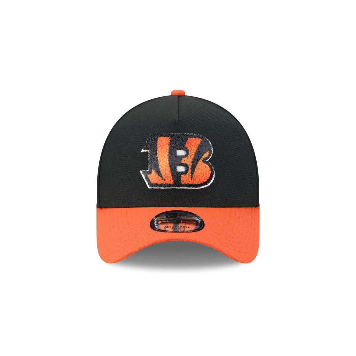 Cincinnati Bengals Fade Logo 9FORTY A-Frame Snapback Hat