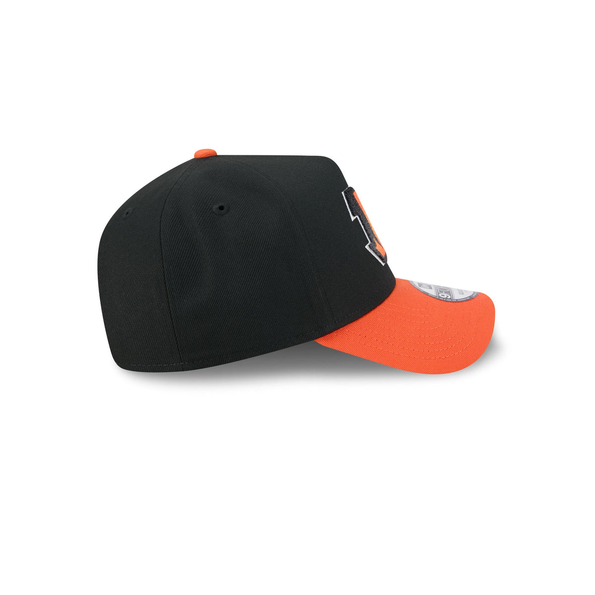 Cincinnati Bengals Fade Logo 9FORTY A-Frame Snapback Hat