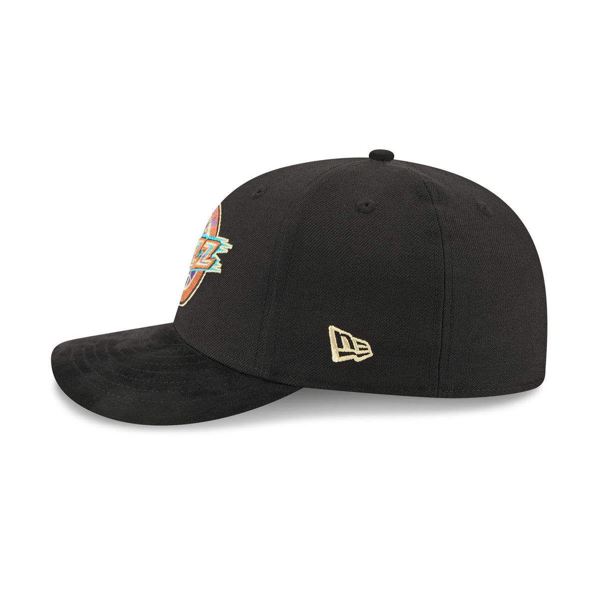 Utah Jazz Hardwood Classics Side Patch 9FIFTY Snapback Hat