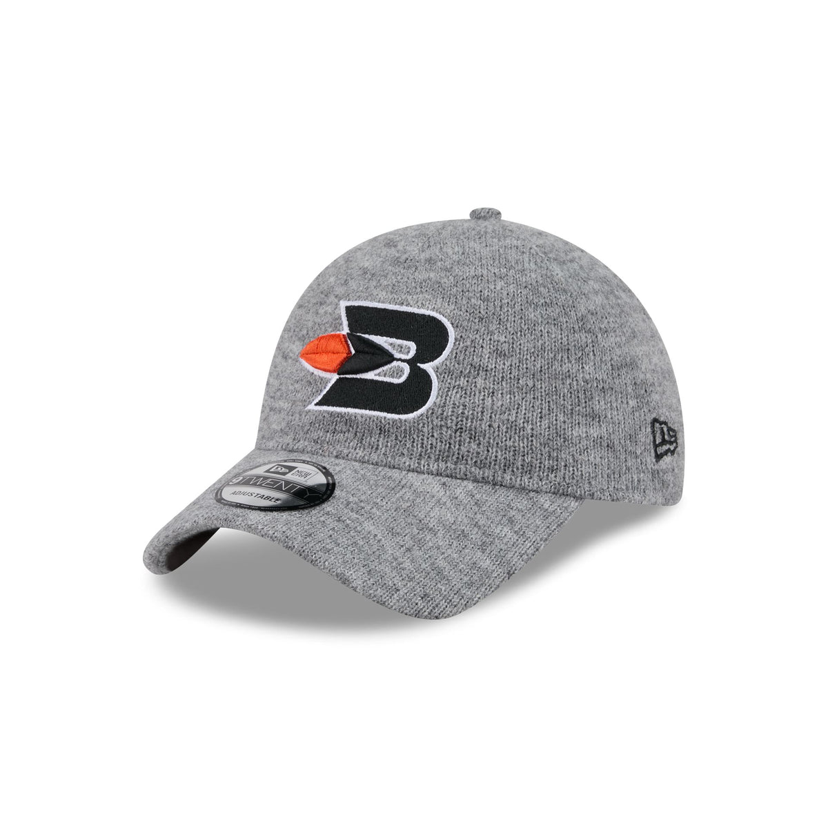 Buffalo Braves Gray Wool 9TWENTY Adjustable Hat