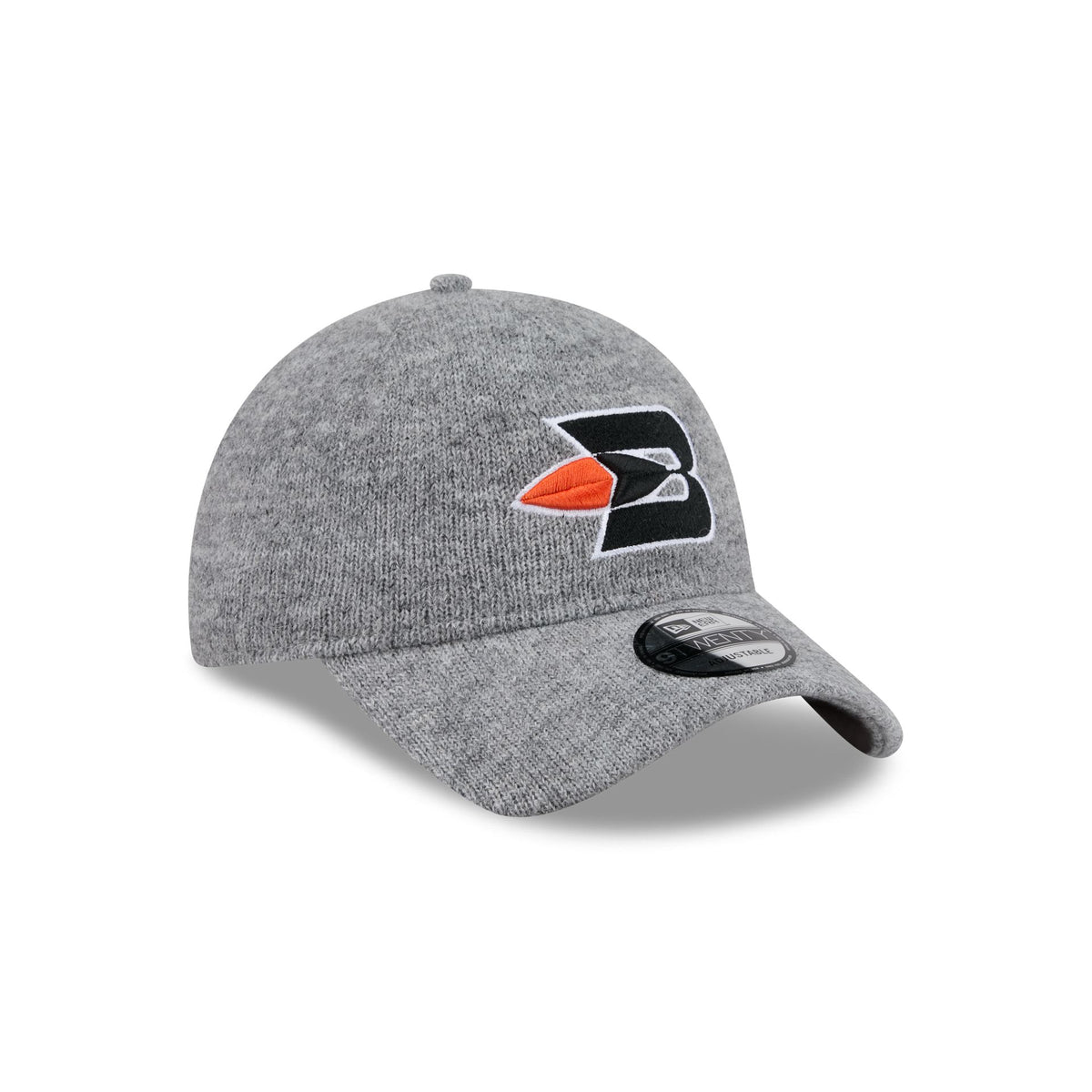Buffalo Braves Gray Wool 9TWENTY Adjustable Hat