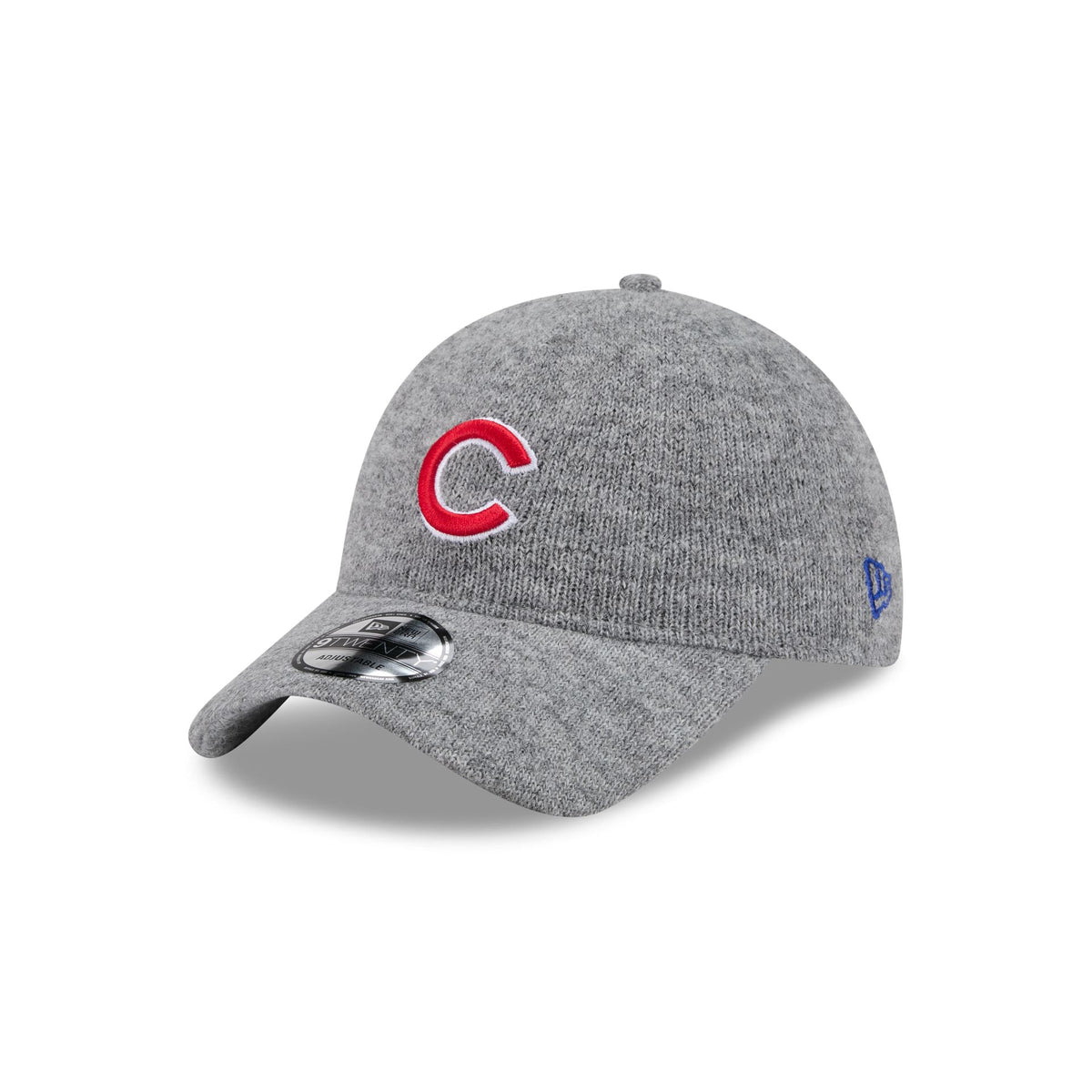 Chicago Cubs Gray Wool 9TWENTY Adjustable Hat