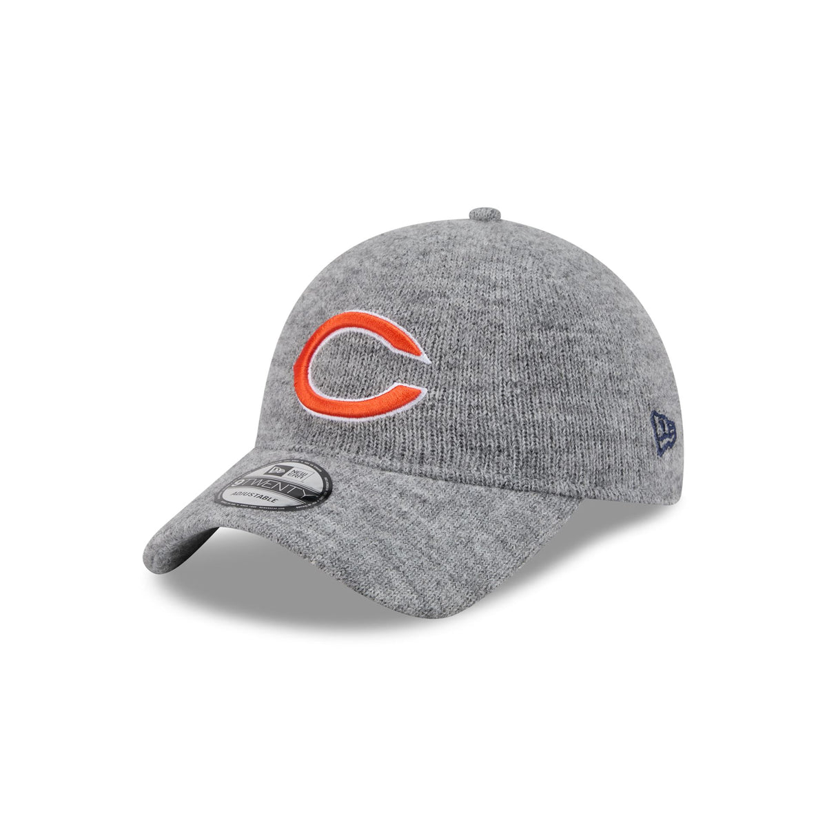 Chicago Bears Gray Wool 9TWENTY Adjustable Hat