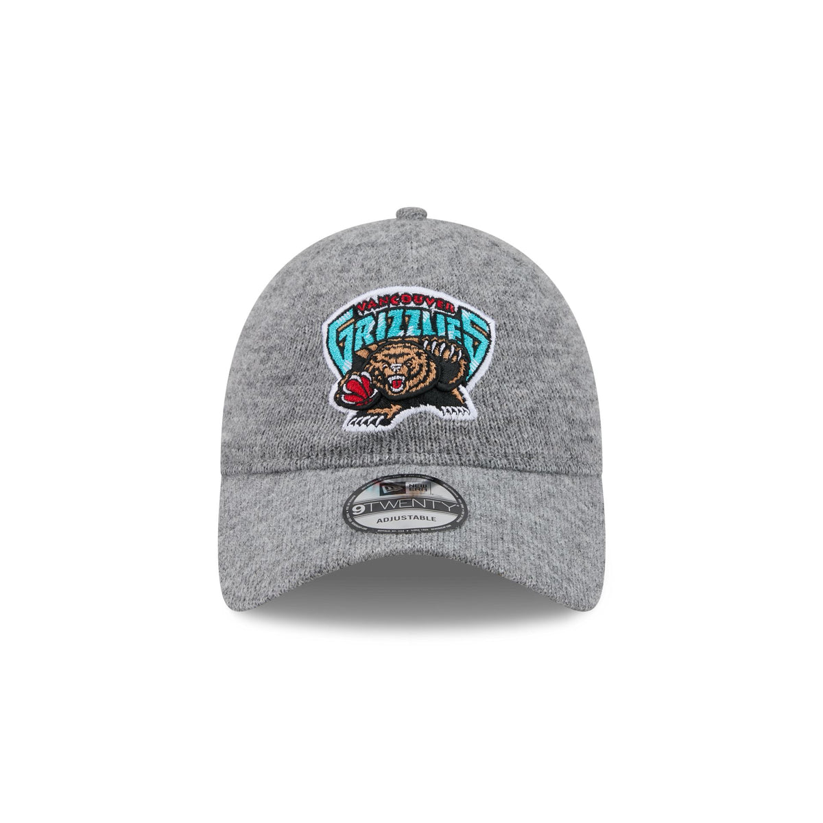 Vancouver Grizzlies Gray Wool 9TWENTY Adjustable Hat