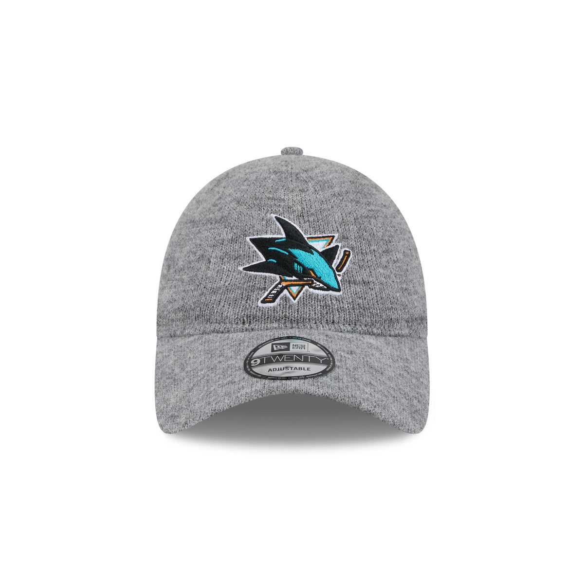 San Jose Sharks Gray Wool 9TWENTY Adjustable Hat