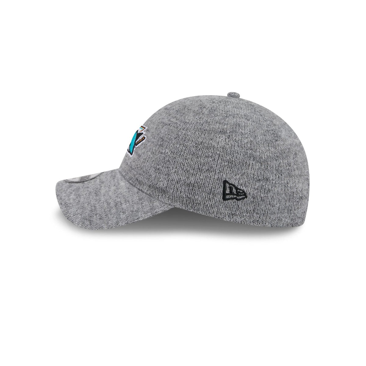 San Jose Sharks Gray Wool 9TWENTY Adjustable Hat
