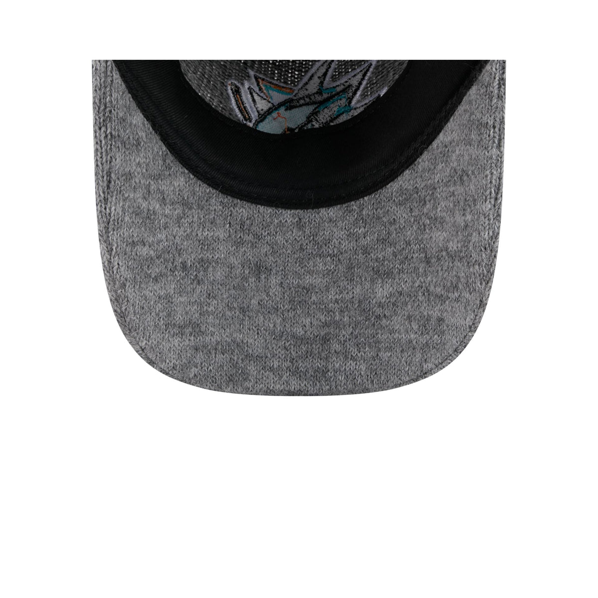 San Jose Sharks Gray Wool 9TWENTY Adjustable Hat