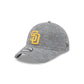 San Diego Padres Gray Wool 9TWENTY Adjustable Hat