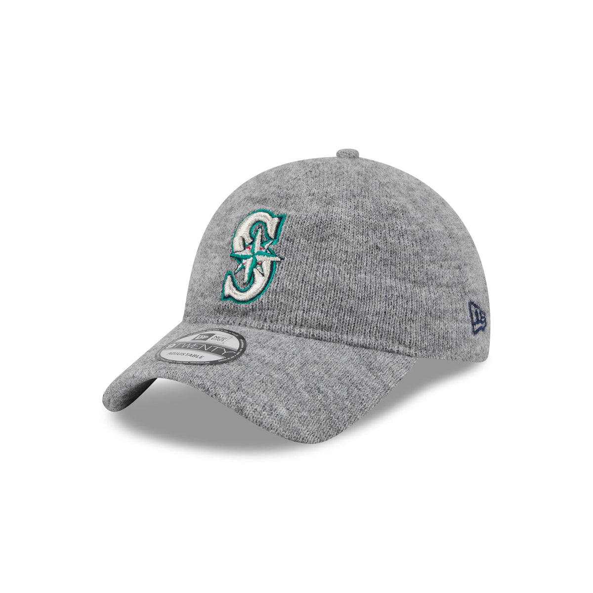Seattle Mariners Gray Wool 9TWENTY Adjustable Hat