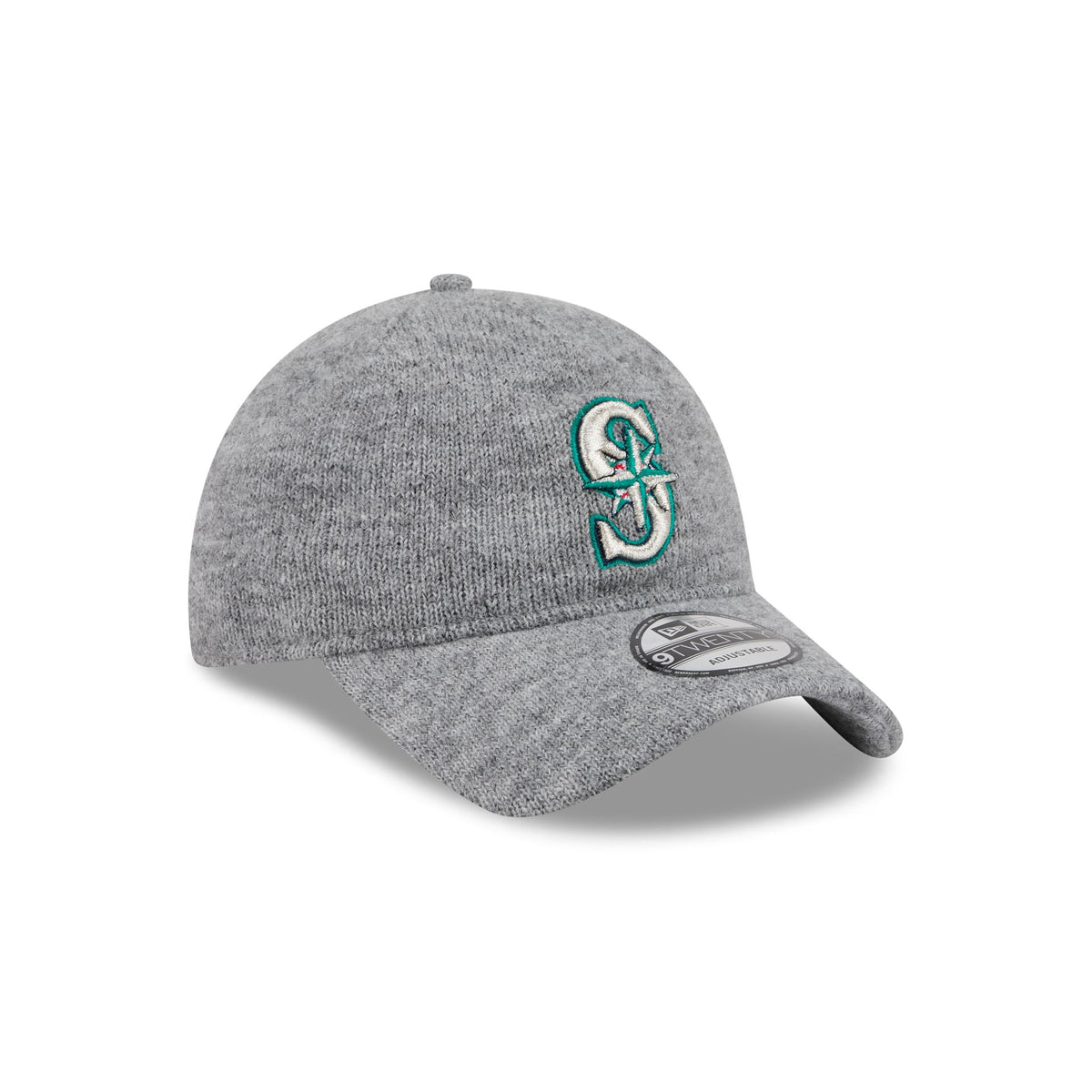 Seattle Mariners Gray Wool 9TWENTY Adjustable Hat