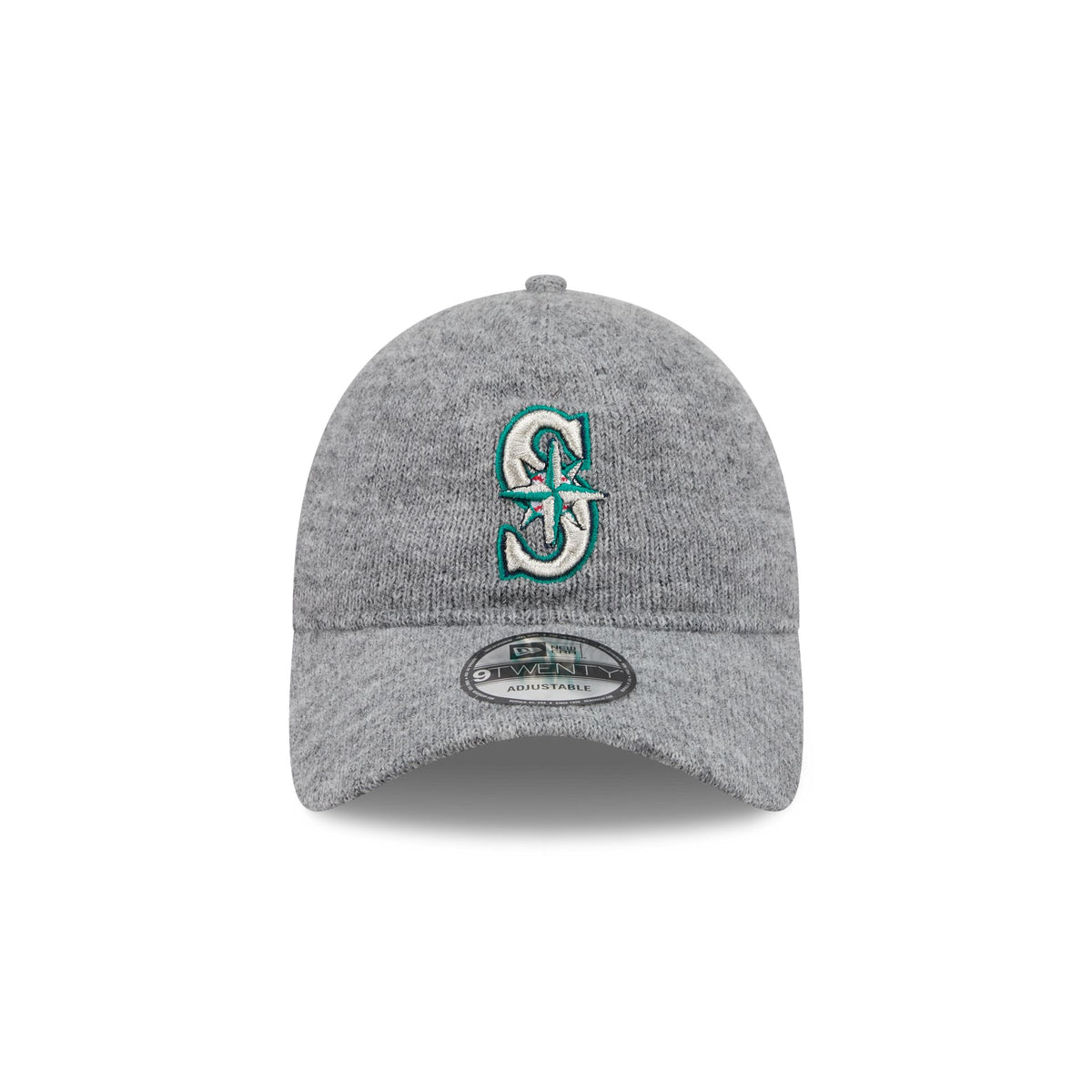 Seattle Mariners Gray Wool 9TWENTY Adjustable Hat