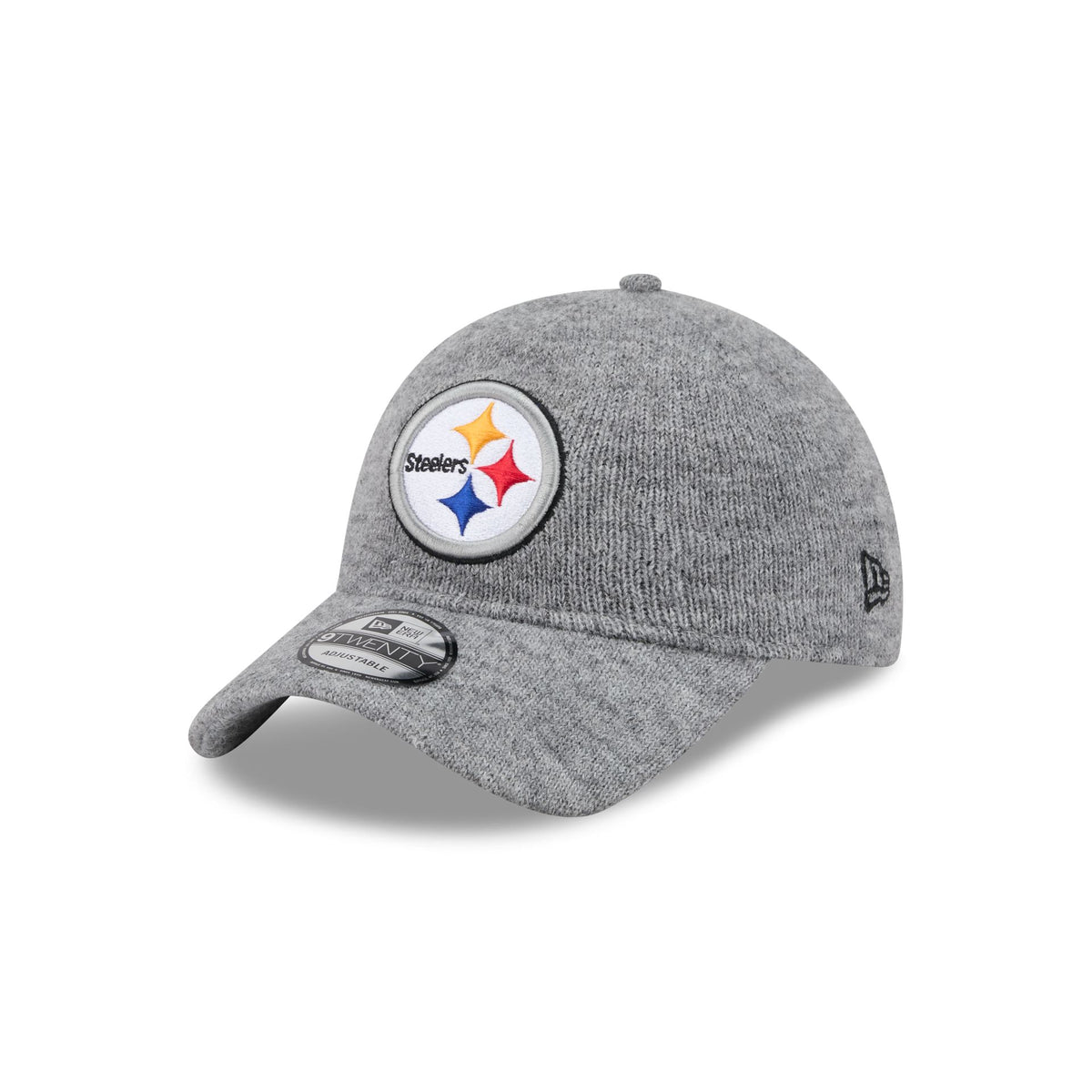 Pittsburgh Steelers Gray Wool 9TWENTY Adjustable Hat