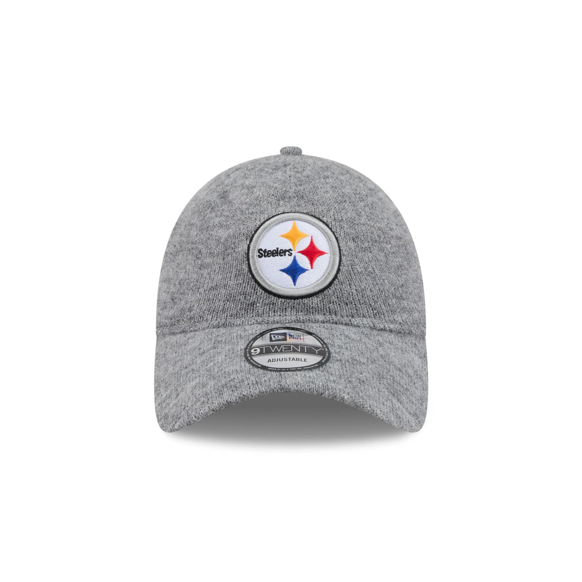 Pittsburgh Steelers Gray Wool 9TWENTY Adjustable Hat
