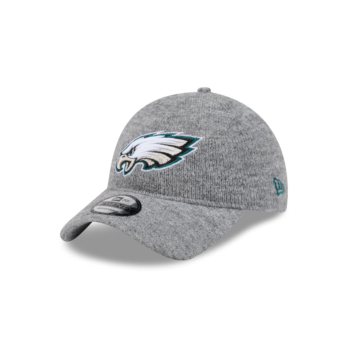 Philadelphia Eagles Gray Wool 9TWENTY Adjustable Hat