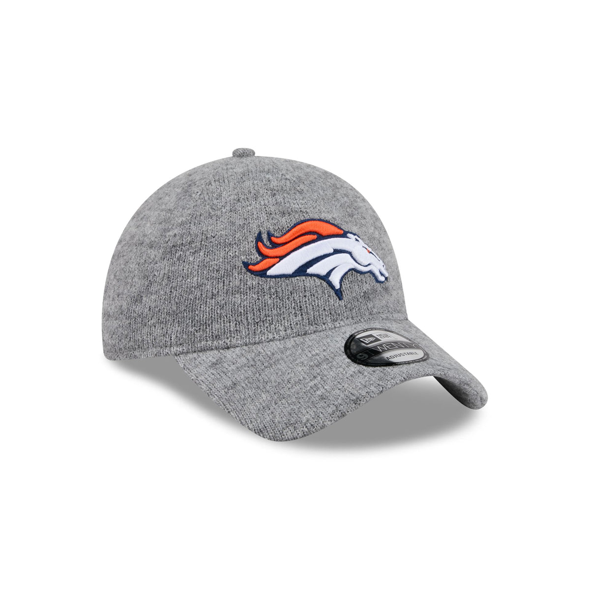 Denver Broncos Gray Wool 9TWENTY Adjustable Hat