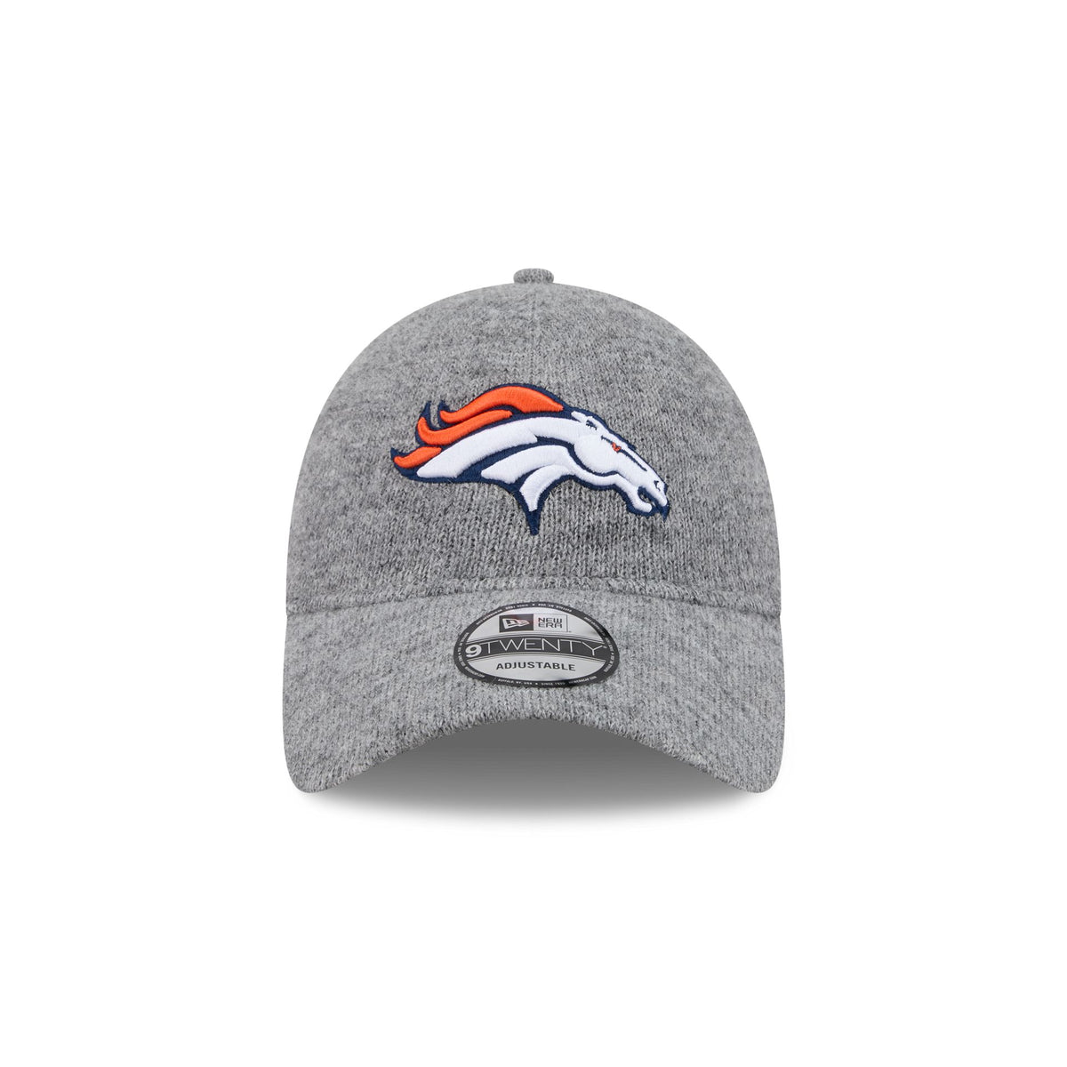 Denver Broncos Gray Wool 9TWENTY Adjustable Hat