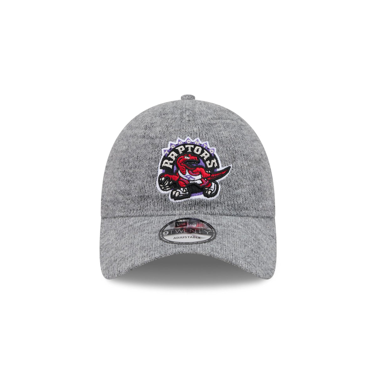 Toronto Raptors Gray Wool 9TWENTY Adjustable Hat