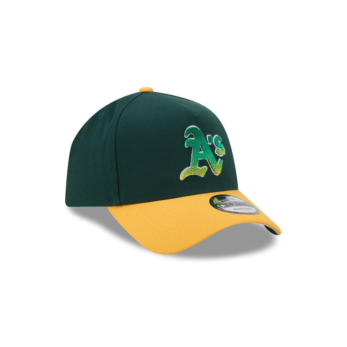 Athletics Fade Logo 9FORTY A-Frame Snapback Hat