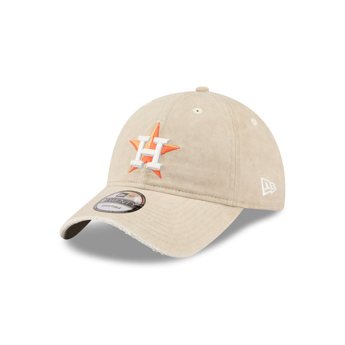 Houston Astros Washed Stone Cotton 9TWENTY Adjustable Hat