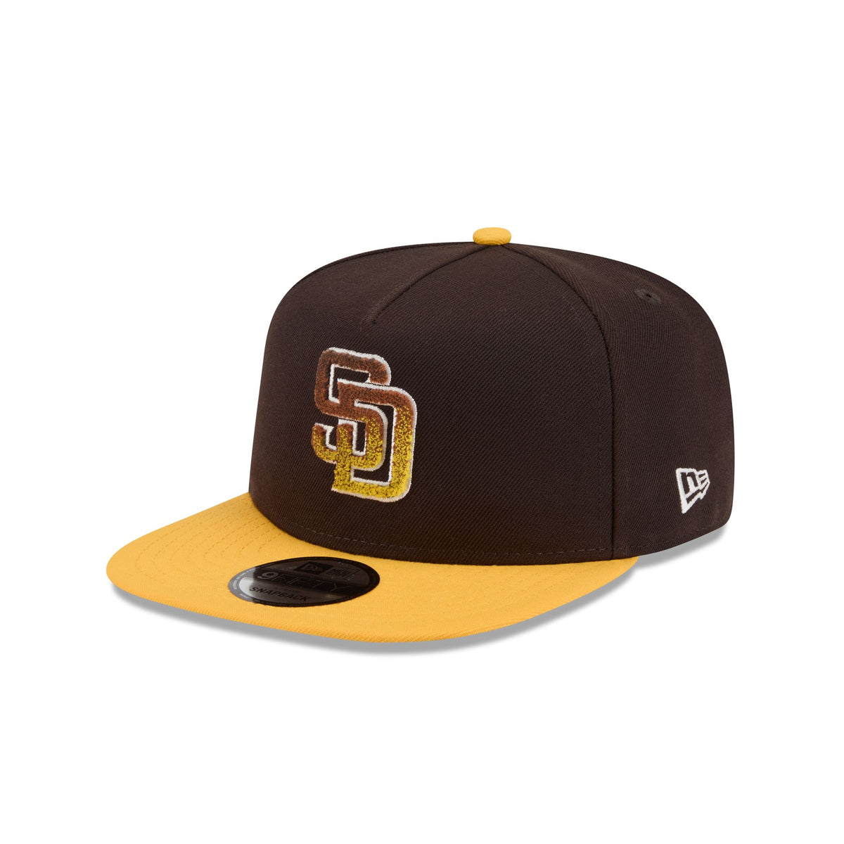 San Diego Padres Fade Logo 9FIFTY A-Frame Snapback Hat
