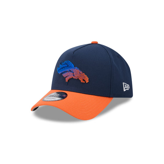 Denver Broncos Fade Logo 9FORTY A-Frame Snapback Hat