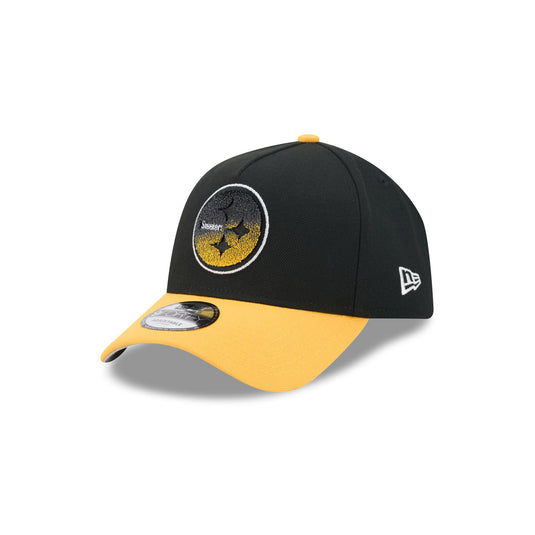 Pittsburgh Steelers Fade Logo 9FORTY A-Frame Snapback Hat