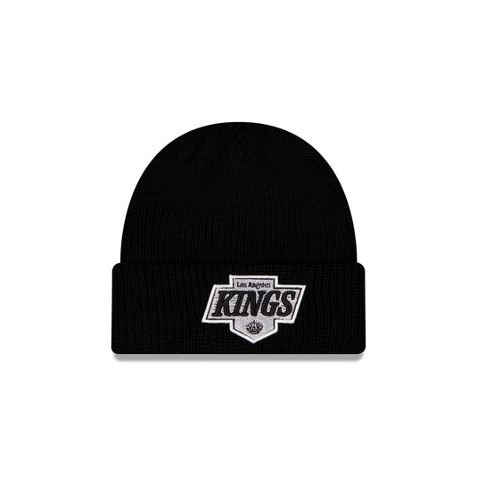 Los Angeles Kings Black Cuff Knit Beanie Hat