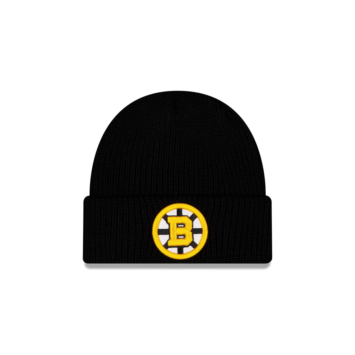 Boston Bruins Black Cuff Knit Beanie Hat