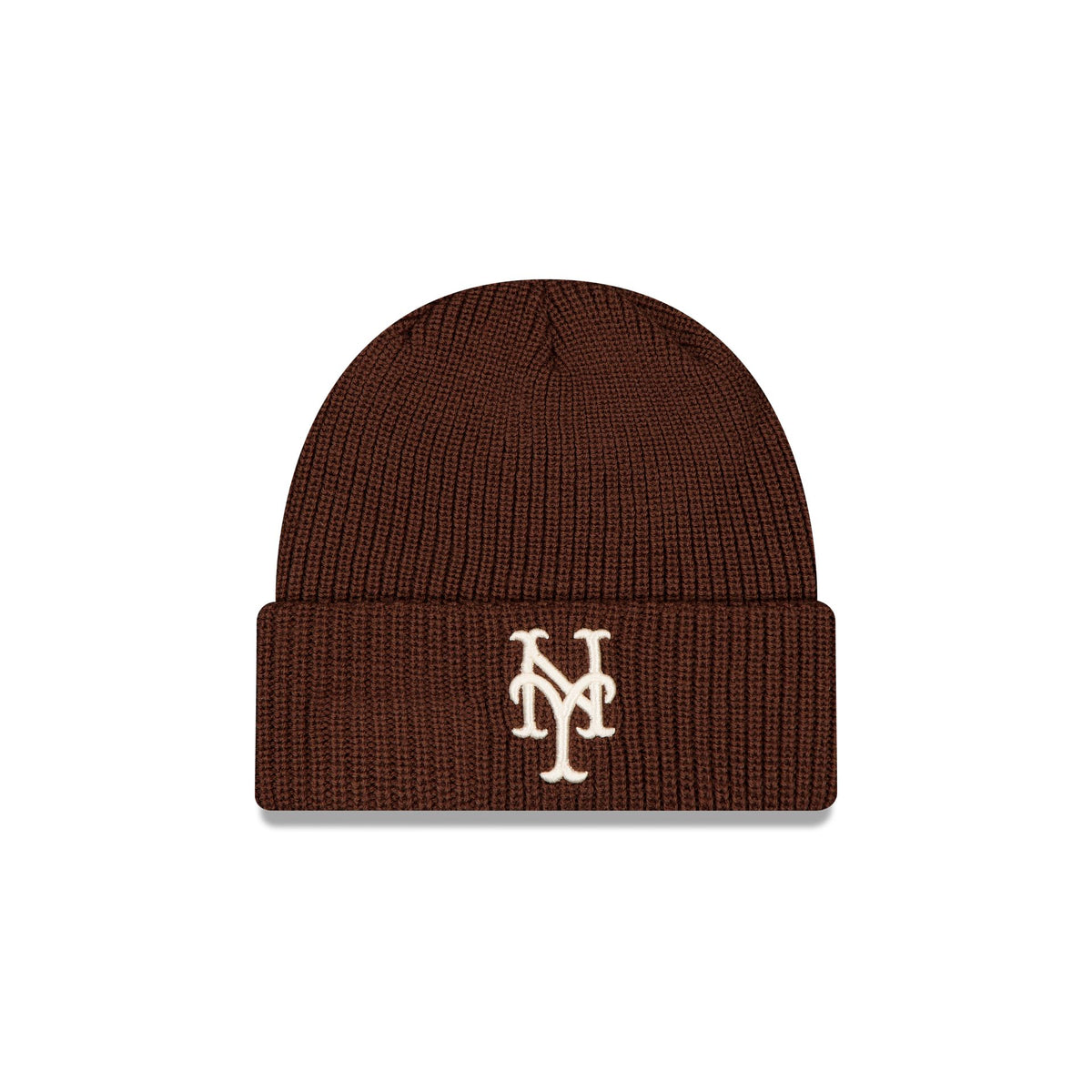 New York Mets Walnut Cuff Knit Beanie Hat