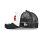 Chicago Bulls Fade Script 9FIFTY A-Frame Trucker Hat
