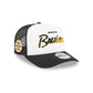 Boston Bruins Fade Script 9FIFTY A-Frame Trucker Hat