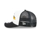 Boston Bruins Fade Script 9FIFTY A-Frame Trucker Hat