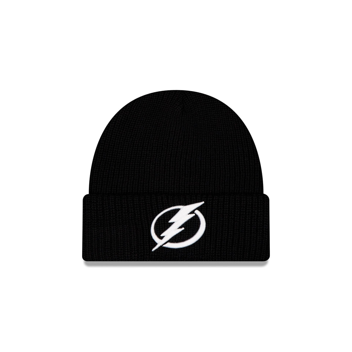 Tampa Bay Lightning Black Cuff Knit Beanie Hat