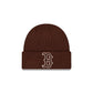 Boston Red Sox Walnut Cuff Knit Beanie Hat