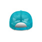 Miami Dolphins Fade Script 9FIFTY A-Frame Trucker Hat