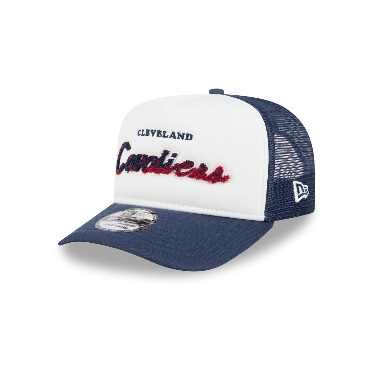 Cleveland Cavaliers Fade Script 9FIFTY A-Frame Trucker Hat